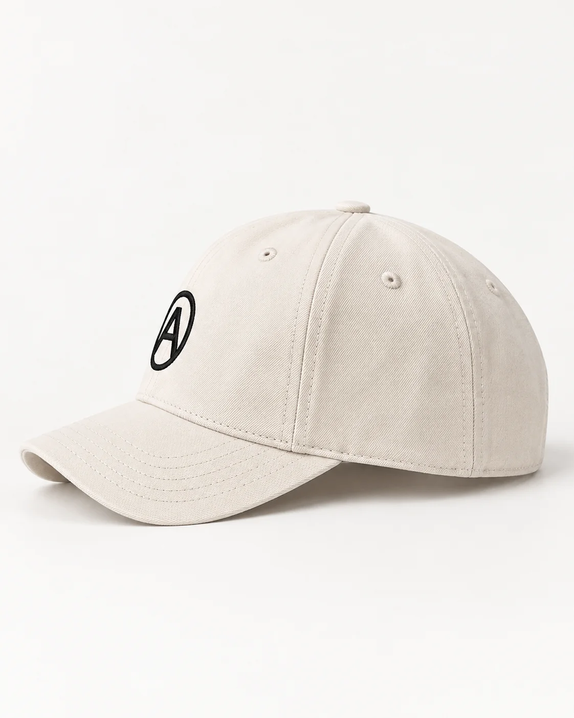 The Everyday Cap in Chalk, profile view — AFTER, Bengaluru