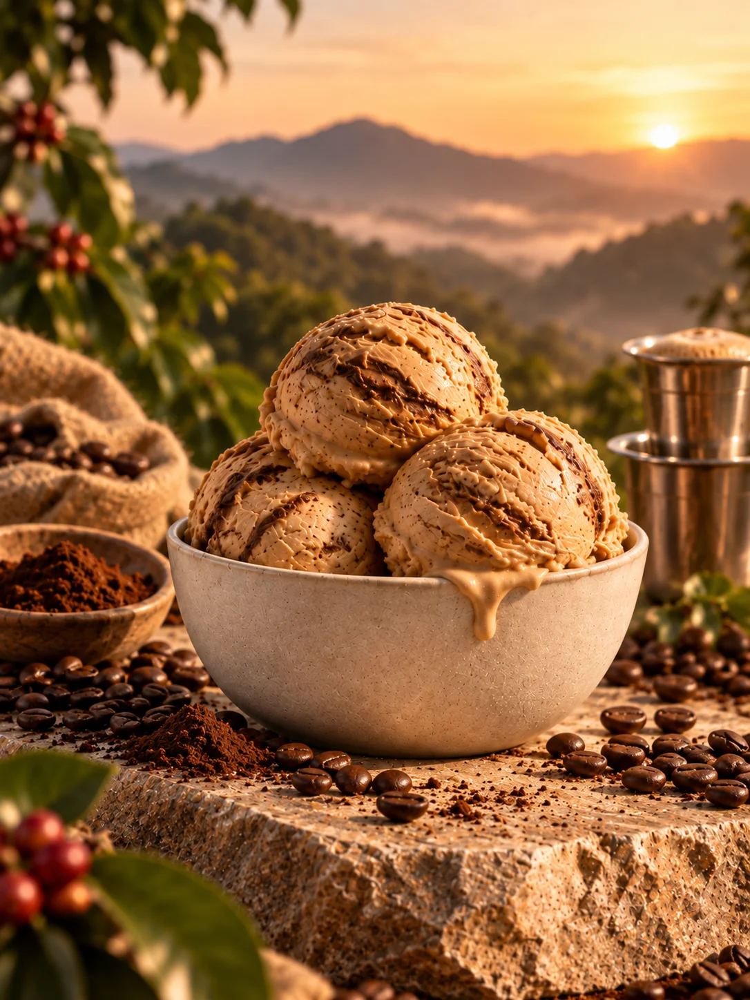 Filter Coffee protein gelato, the scoop
