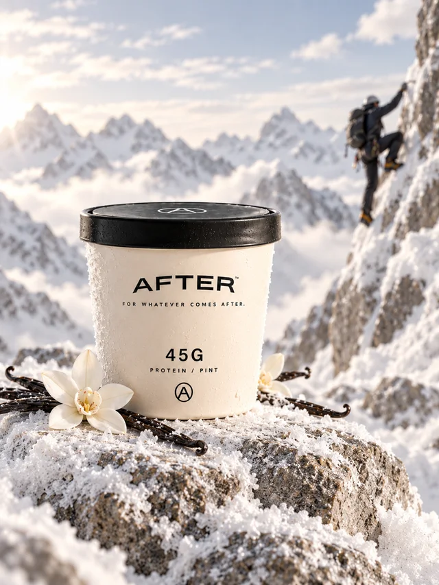 Vanilla Bean protein gelato by AFTER, Bengaluru — 43 g protein per pint